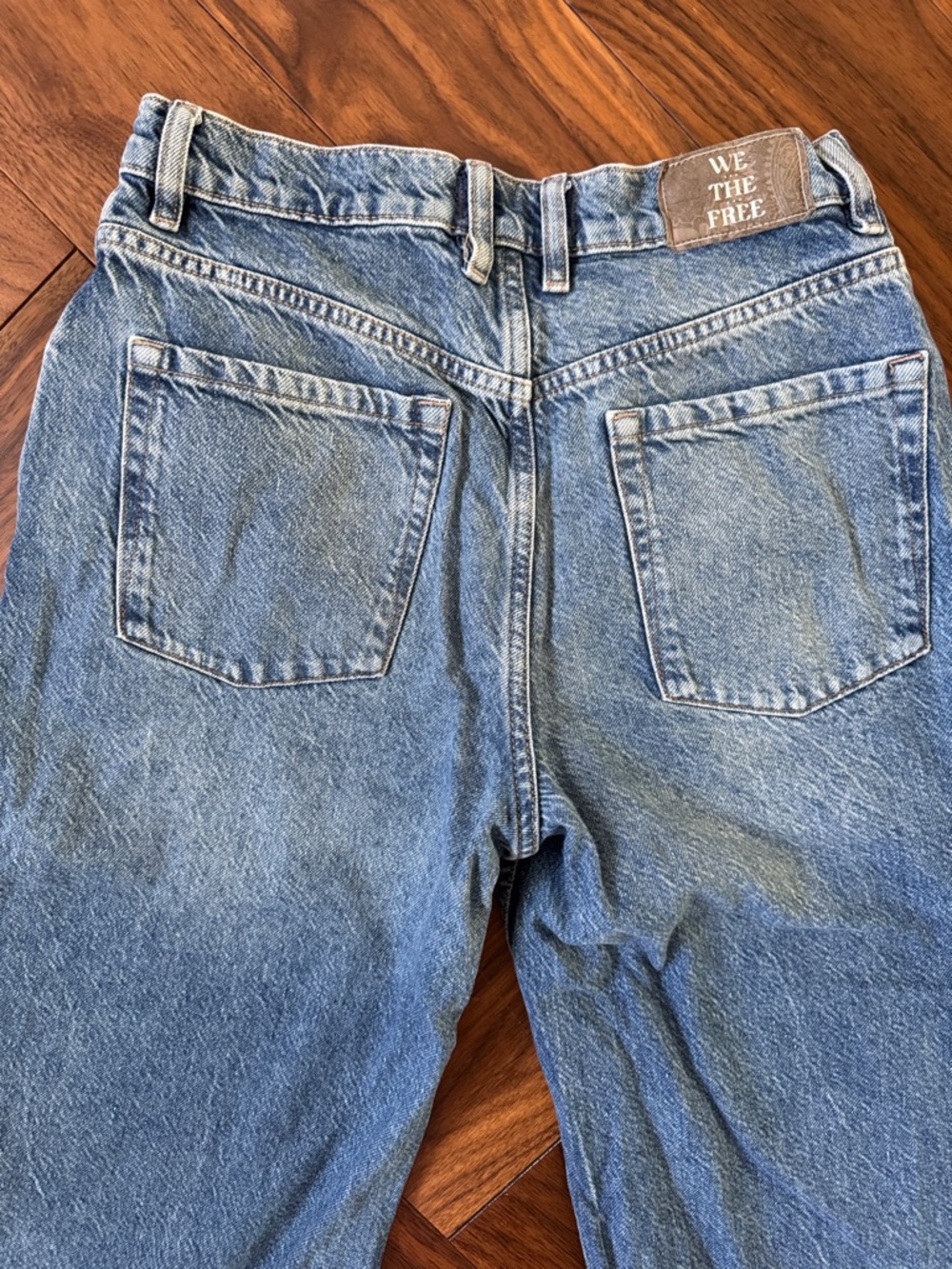 We The Free Final Countdown Cuffed Low Rise Jeans in Zero - Picture 9 of 9
